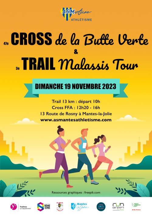 Trail Malassis Tour et Cross Butte Verte novembre 2023