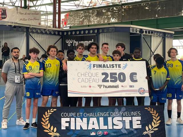 Coupe des Yvelines U15 AS Mantaise Handball Masculin