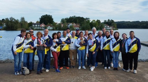 Championnat de France Dragon Boat 2024 équipe AS Mantaise