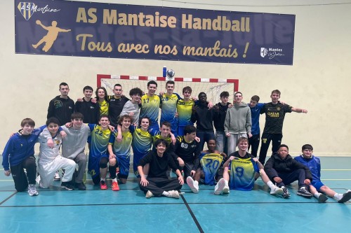 AS Mantaise Handball Masculin janvier 2025 U18