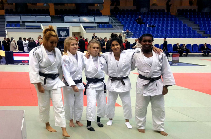 Junior fille as mantaise judo regional ile de france 2016