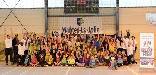 Journée Handball pour tous Mantois Sports en Seine ASMantaise